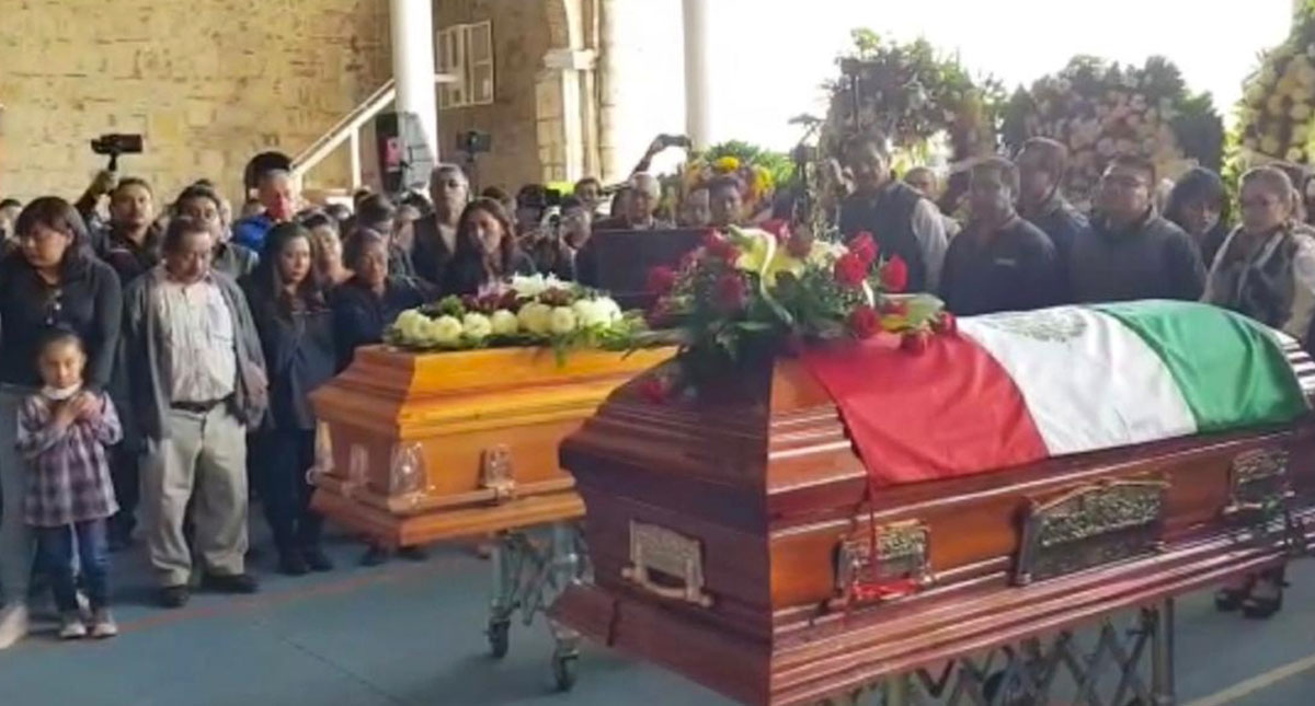 Sepultan al presidente municipal y al síndico de Tlaxiaco, Oaxaca