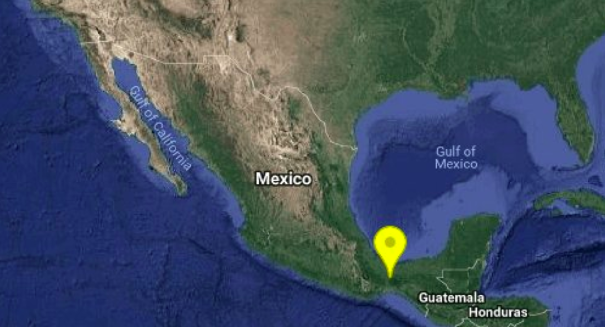 Sismo magnitud 4.8 en Oaxaca