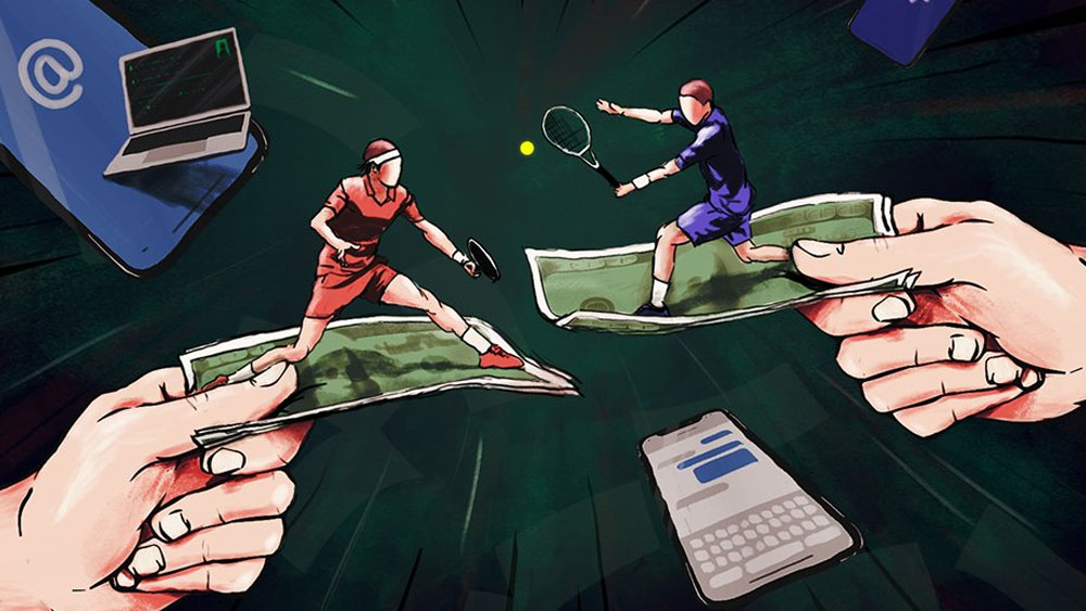 Detienen en Francia a dos tenistas por partidos amañados