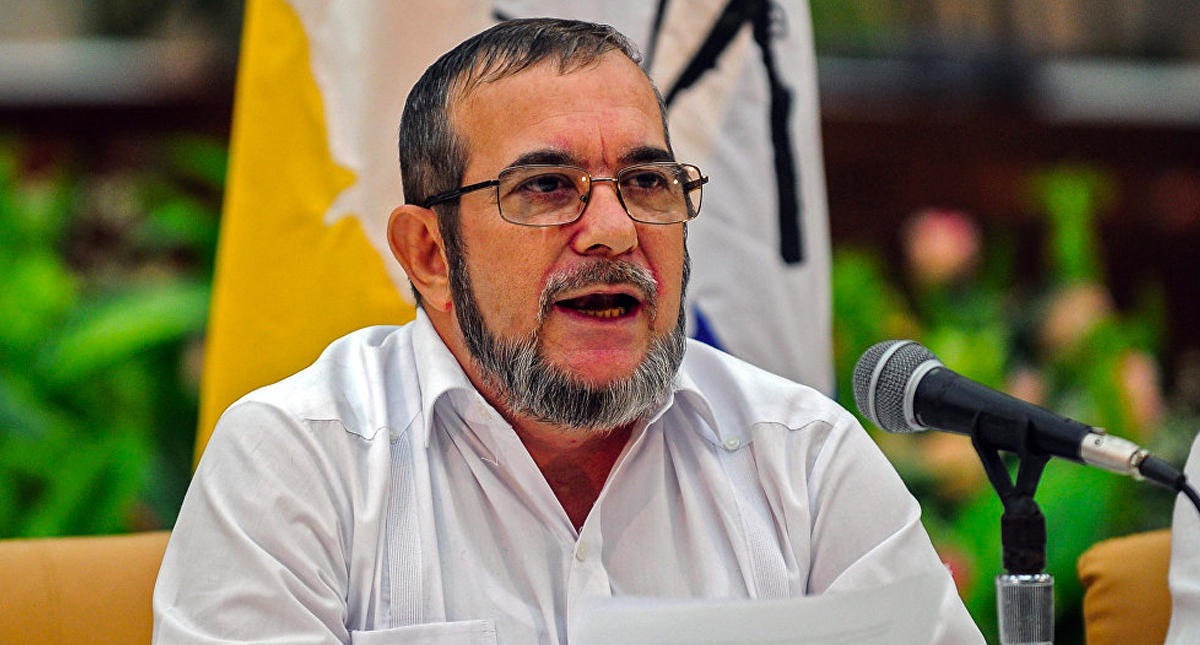 FARC pide al gobierno de Colombia mantener diálogos de paz con ELN