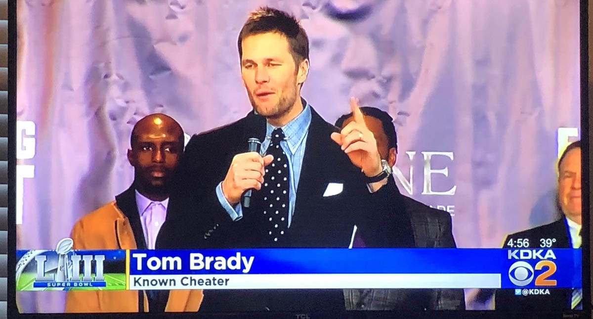 Televisora despide a empleado por hacer broma de Tom Brady en gráfico