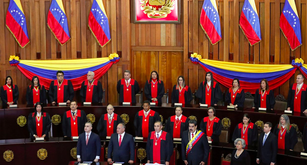 Tribunal Supremo de Justicia de Venezuela expresa apoyo a Maduro
