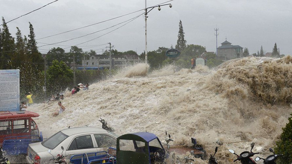 Científicos alertan sobre posible tsunami en China