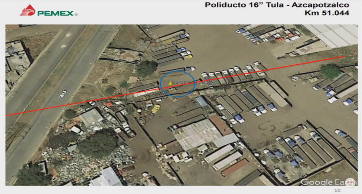 Reabren ducto Tuxpan-Azcapotzalco - tula-azcapotzalco-toma-clandestina
