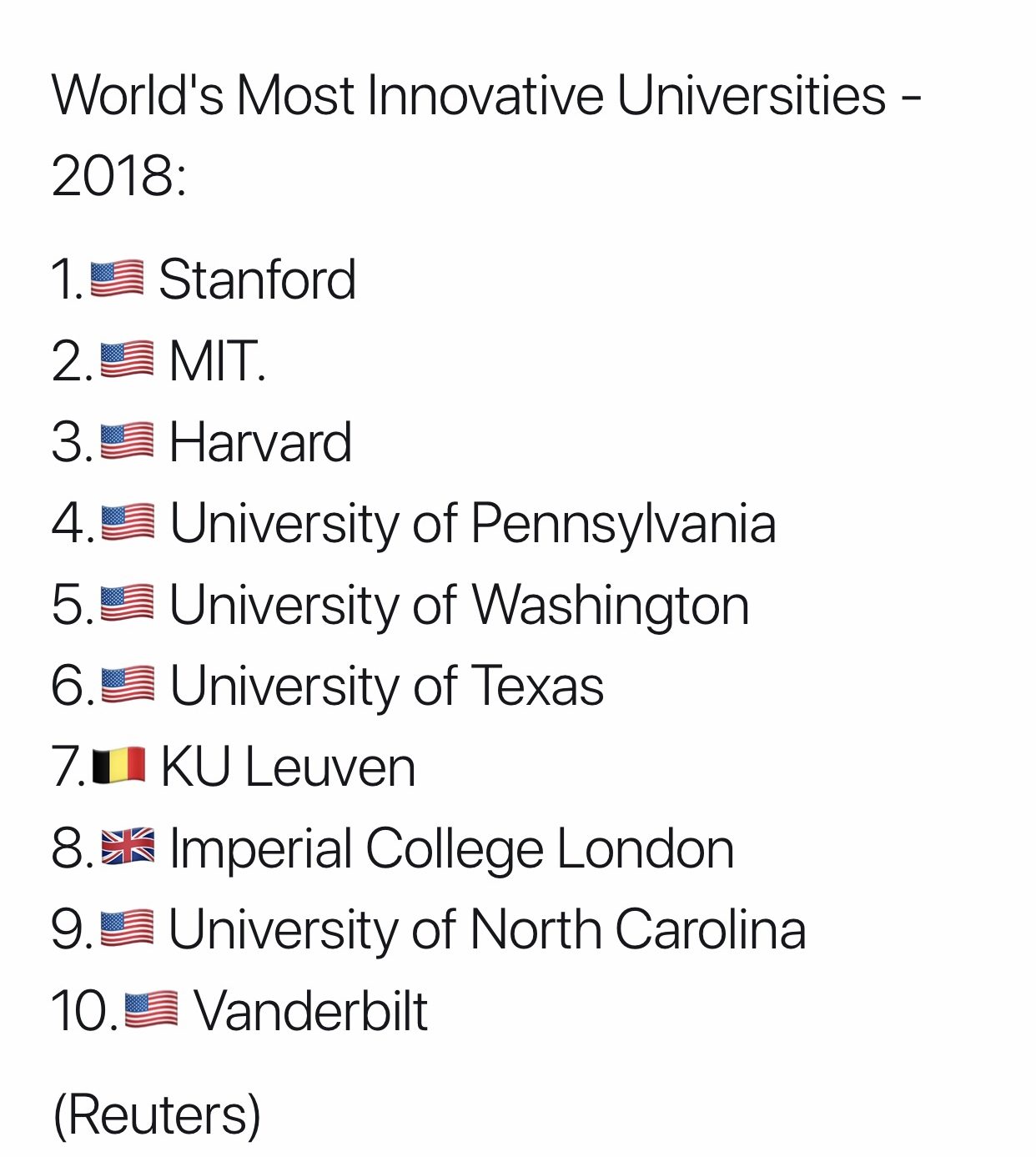 Las universidades más innovadoras en 2018 - universidades-innovadoras-2018-e1547310893812