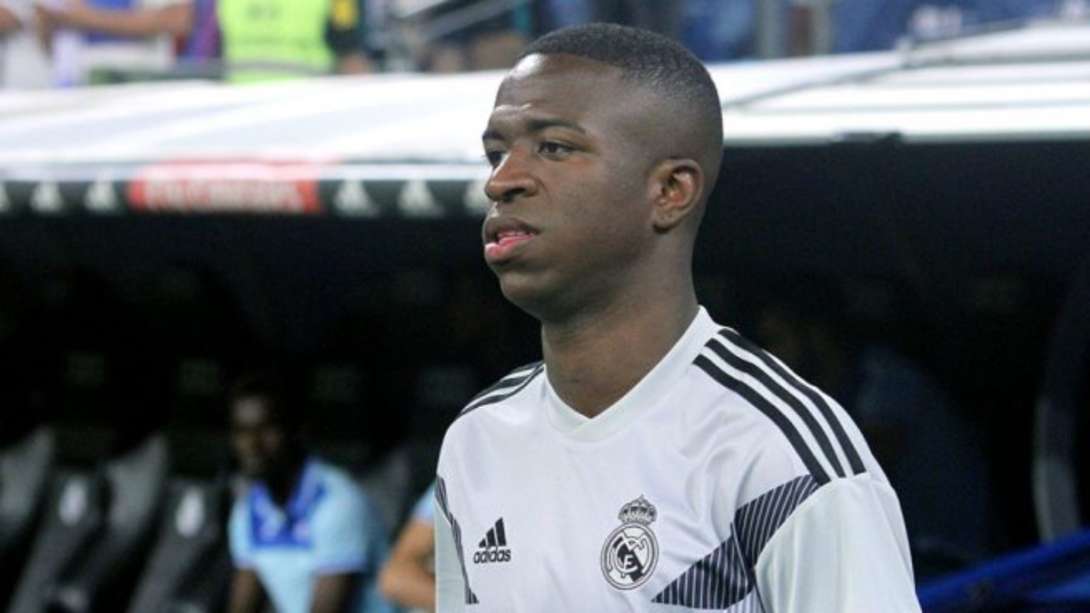 Vinicius Junior se pierde entrenamiento con el Madrid por gripa