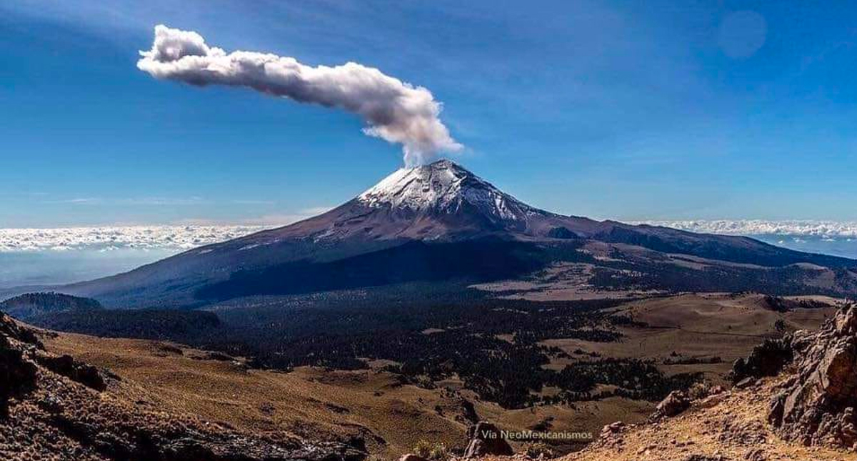 Popocatépetl registra 112 exhalaciones en 24 horas
