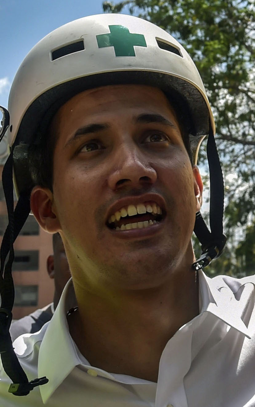 Guaidó convoca a manifestaciones por ayuda humanitaria en Venezuela - 000-1dj1vq