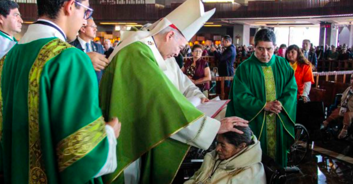 Cardenal Aguiar Retes destaca ejemplo de espiritualidad de enfermos