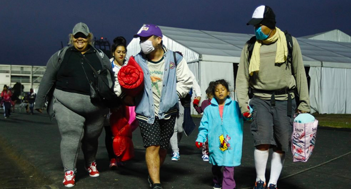 Cierra albergue en el Estadio Jesús Martínez Palillo