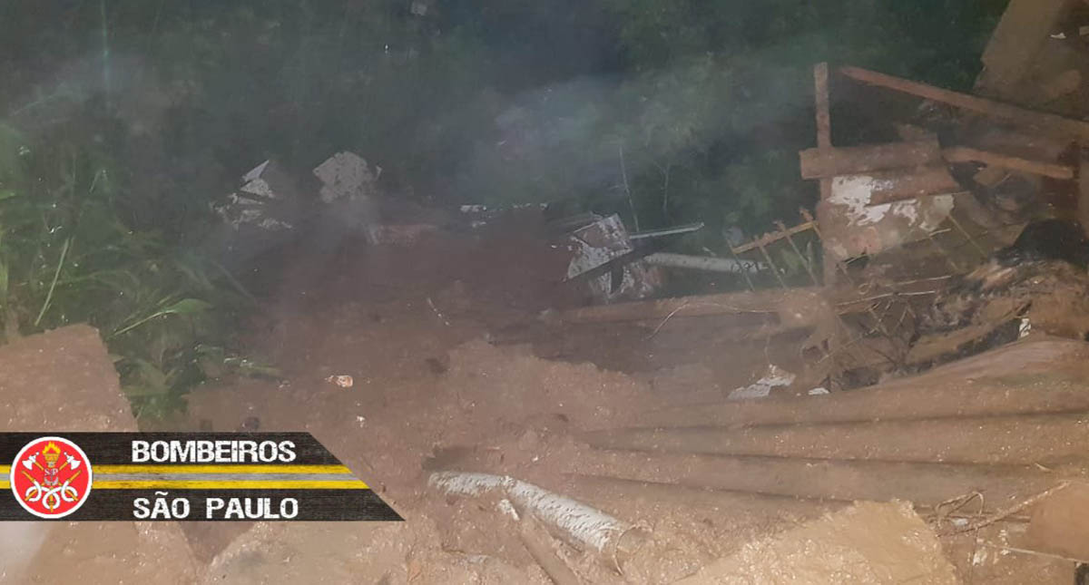 Alud de tierra sepulta a cuatro niños en Sao Paulo - alud-de-tierra