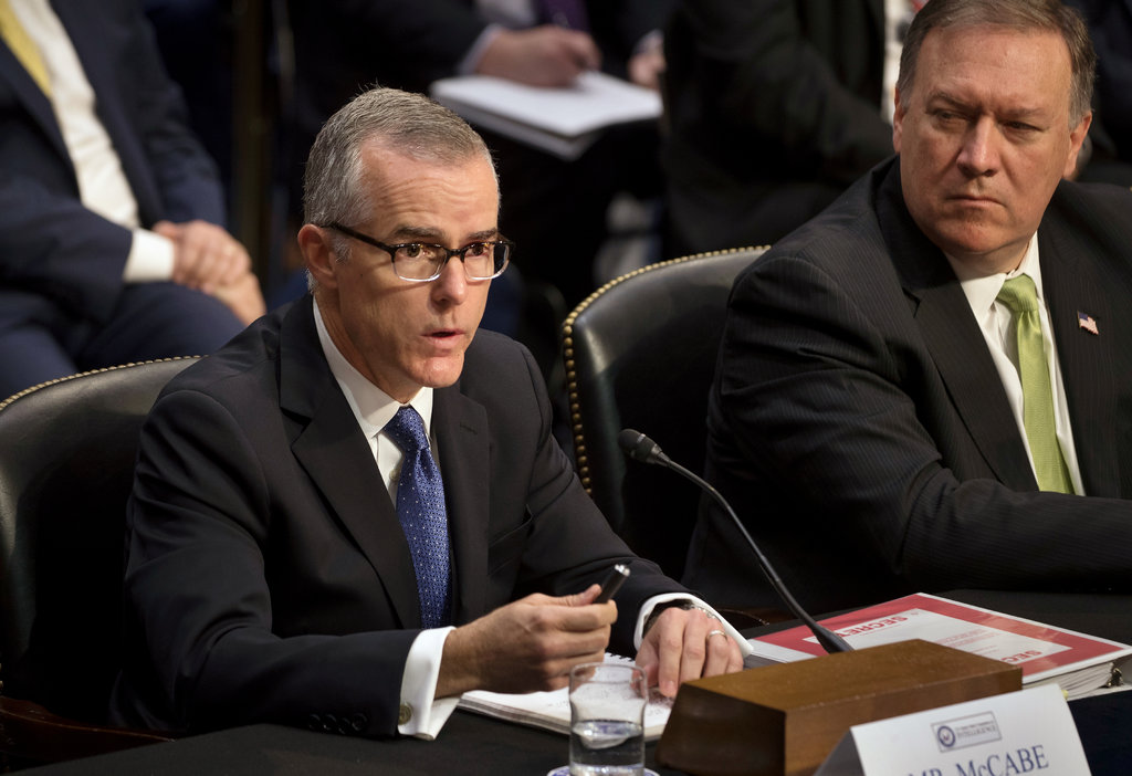 Departamento de Justicia analizó la posibilidad de remover a Trump - andrew-mccabe