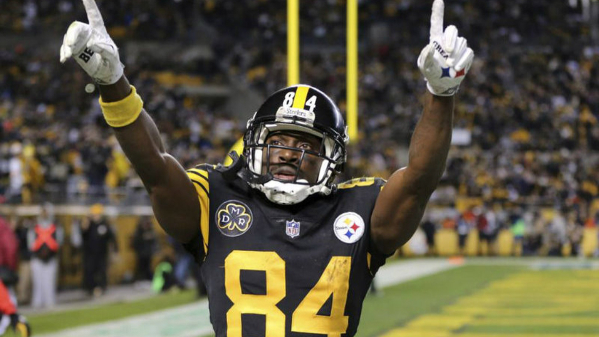 Antonio Brown se despide de los Acereros de Pittsburgh