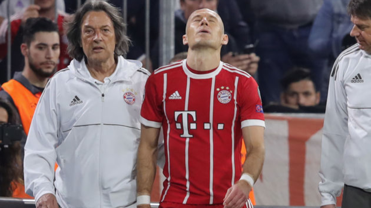 Robben cuestiona su futuro futbolístico por problemas físicos