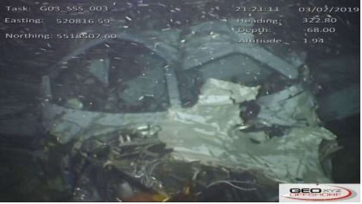 Publican informe y fotos sobre accidente de Emiliano Sala - avion-sala1