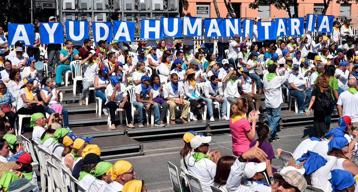 Guaidó convoca a manifestaciones por ayuda humanitaria en Venezuela