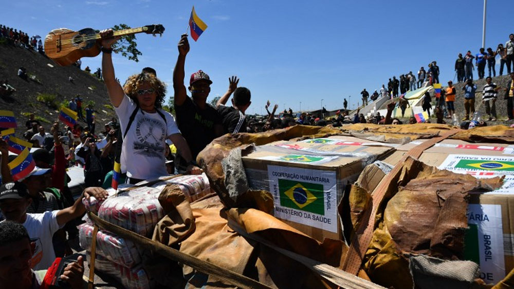 AMLO pide solución pacífica para Venezuela - ayuda-humanitaria-brasil-venezuela