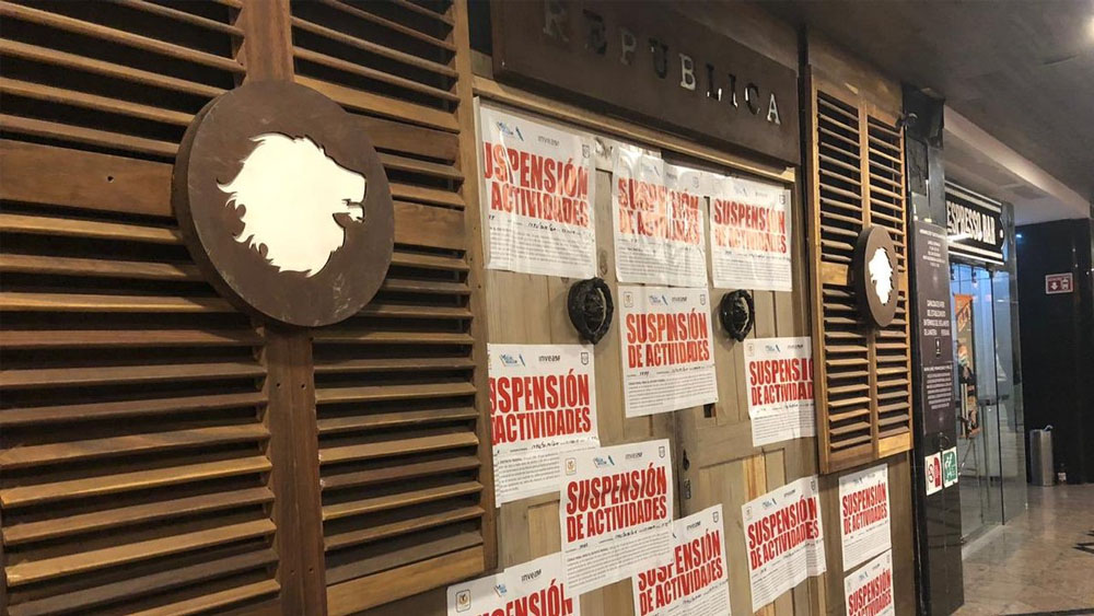 Suspenden cuatro bares en Polanco