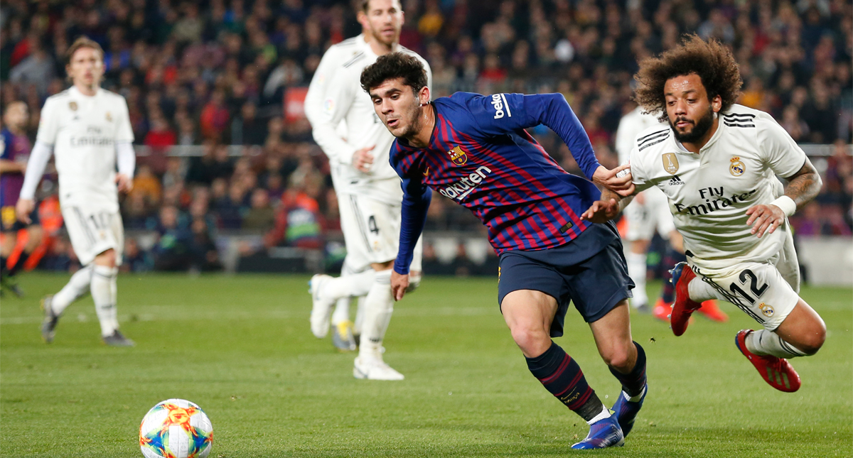 Barcelona y Real Madrid empatan en ida de la Copa del Rey