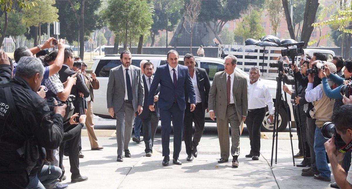 Cuauhtémoc Blanco denuncia a Graco Ramírez ante la FGR