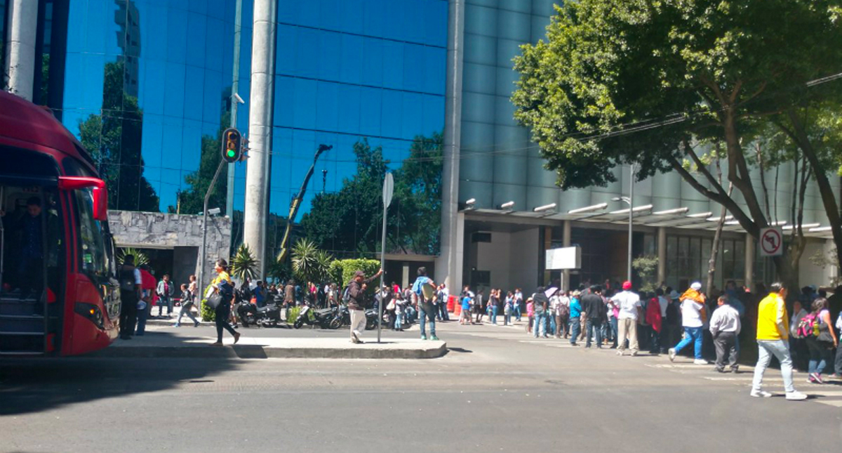 Se restablece circulación en Insurgentes Sur tras manifestación