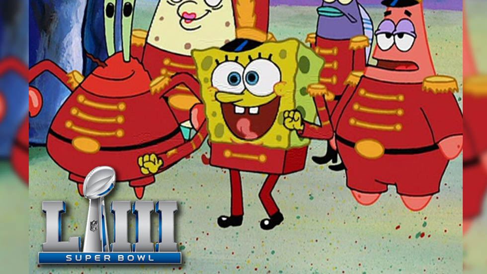 ¡Bob Esponja en el Super Bowl!