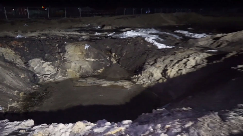 Explosión controlada de bomba de la Segunda Guerra Mundial en Alemania Explosión controlada de bomba de la Segunda Guerra Mundial en Alemania