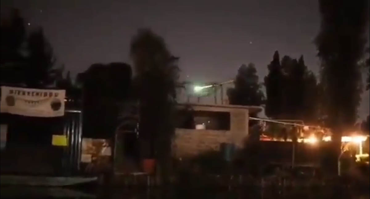 #Video Cae supuesto meteorito en Venezuela