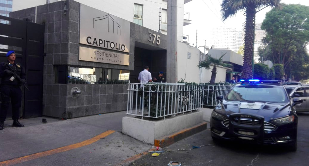 #Video Desalojan edificio de la Anáhuac tras amenaza de bomba