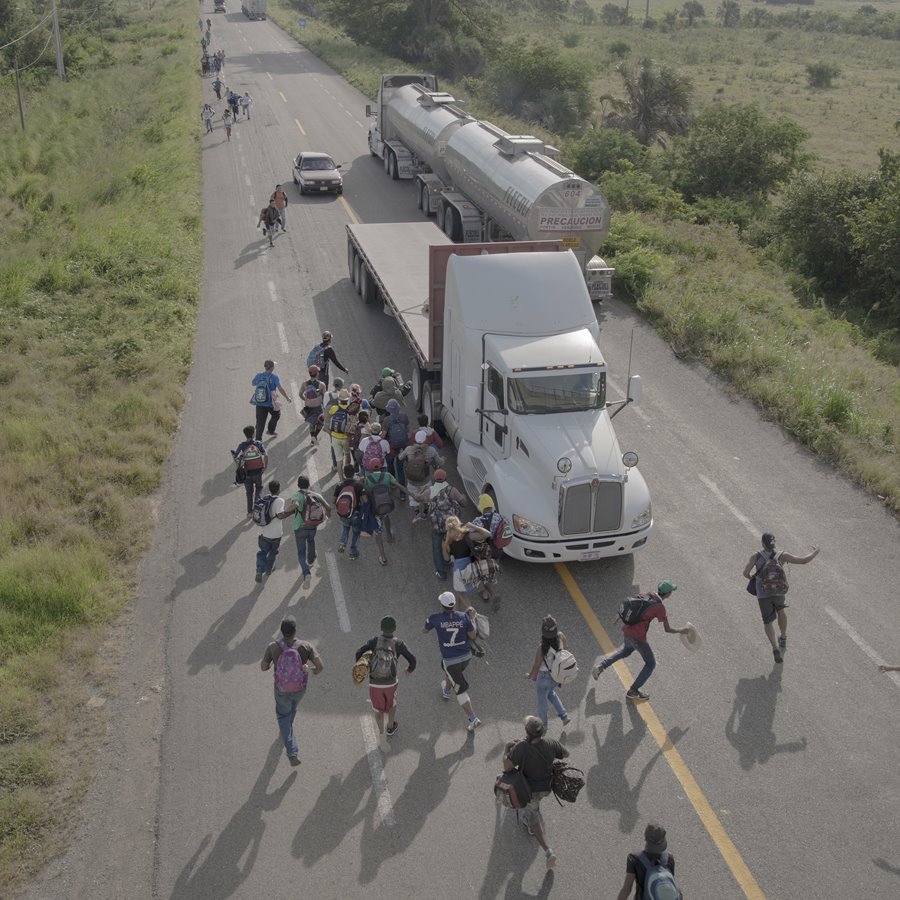 Los nominados para el World Press Photo 2019 - caravana-migrante