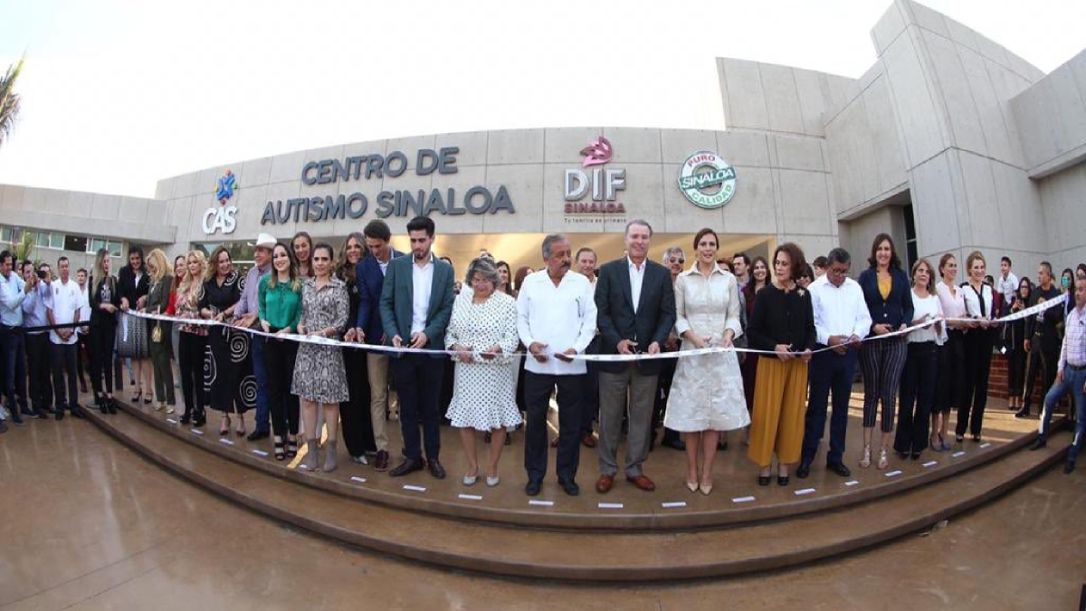 Inauguran complejo del Centro de Autismo en Sinaloa