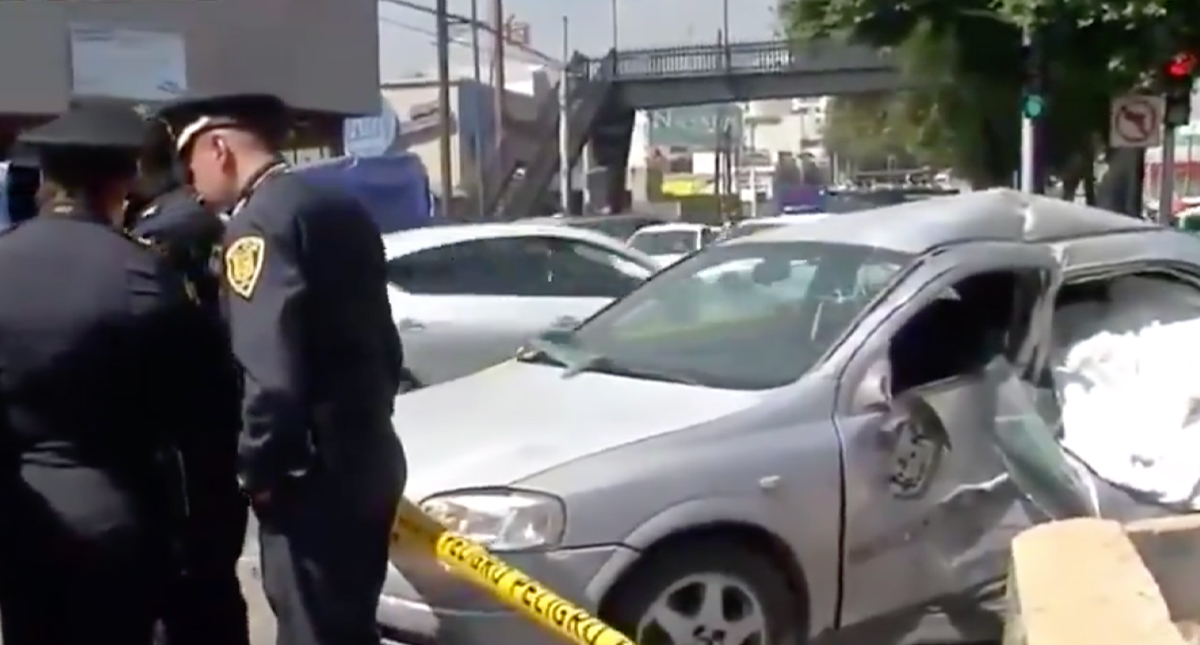 Camión mata a conductora de la tercera edad en Insurgentes Sur