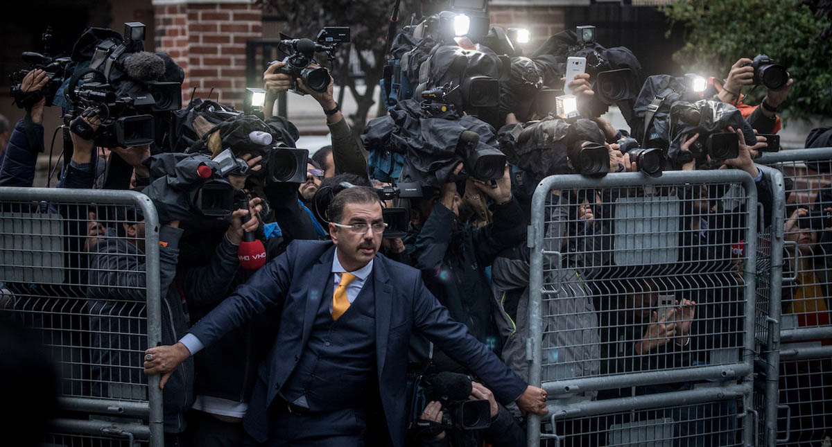 Los nominados para el World Press Photo 2019 - conferencia-jamal-kashoggi