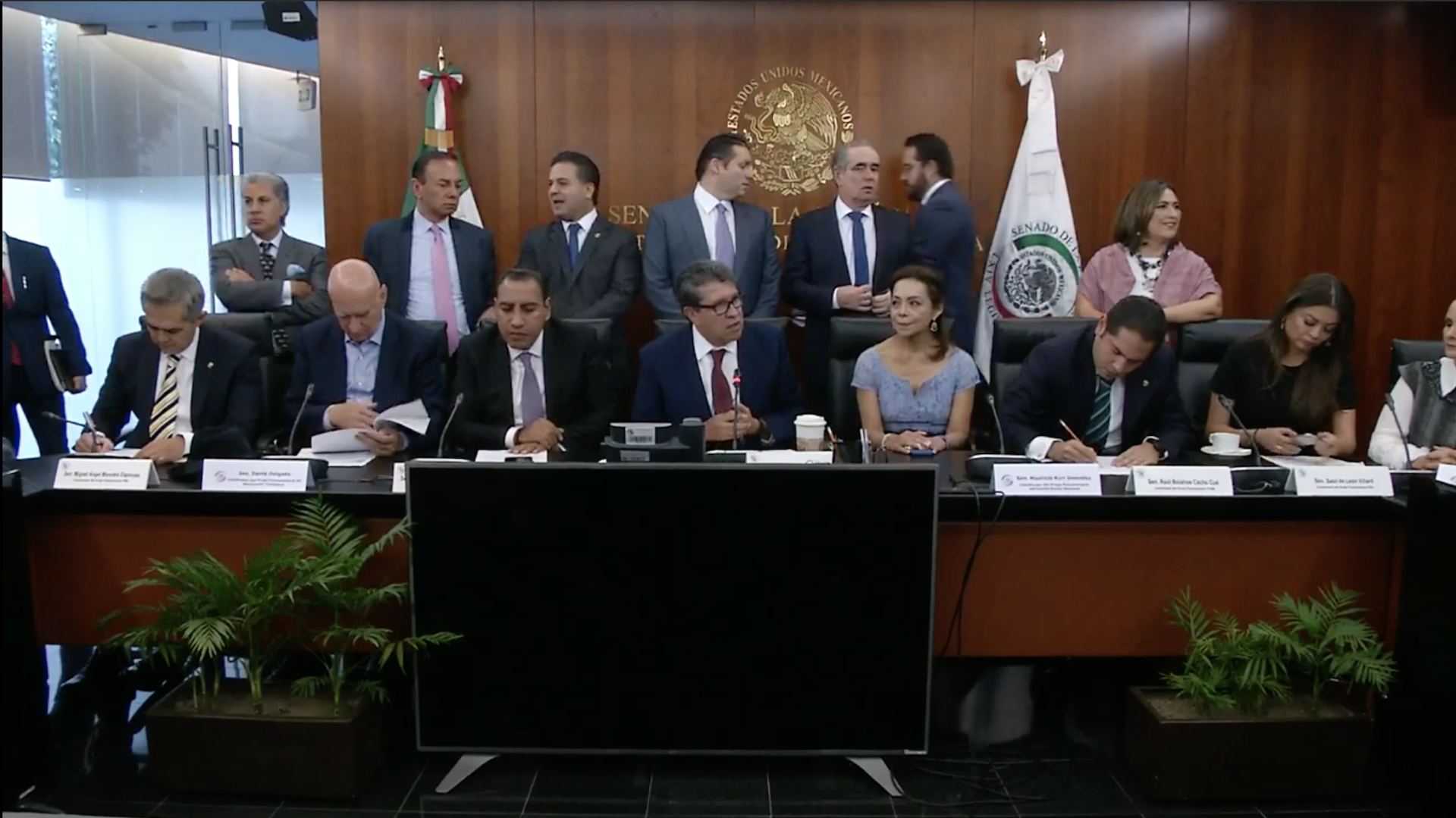 Senadores logran acuerdo en proyecto sobre Guardia Nacional