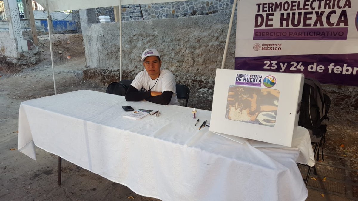 Segundo día de consulta sobre termoeléctrica en Morelos