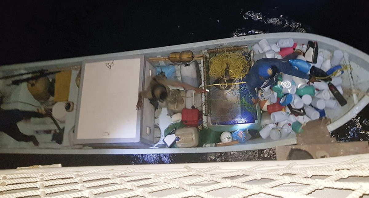 Aseguran 720 kilos de cocaína frente a costas de Chiapas