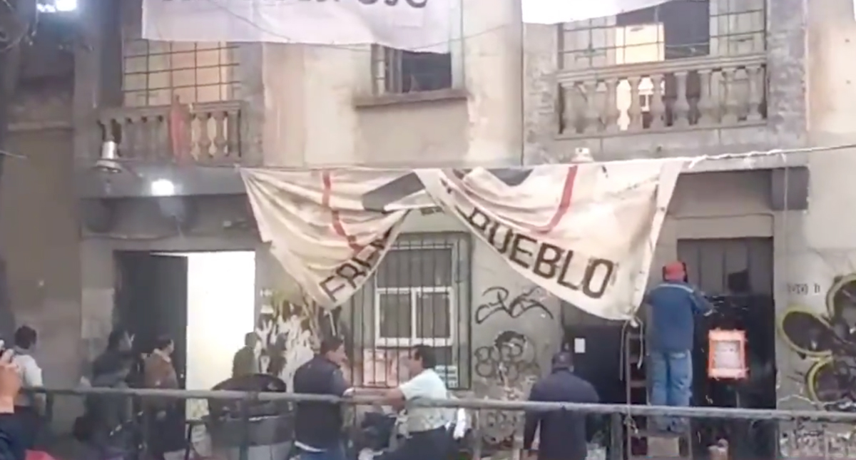 Desalojan inmueble en la colonia Roma por el delito de despojo