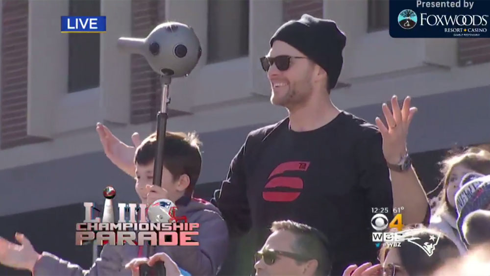 Patriotas celebran en calles de Boston tras Super Bowl