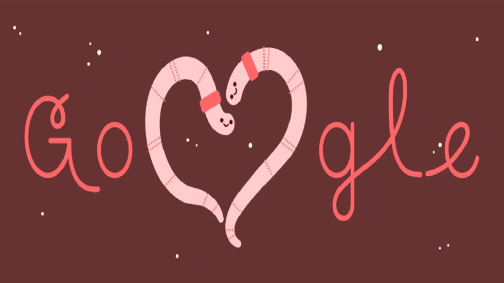 Insectos celebran al amor en doodle de Google