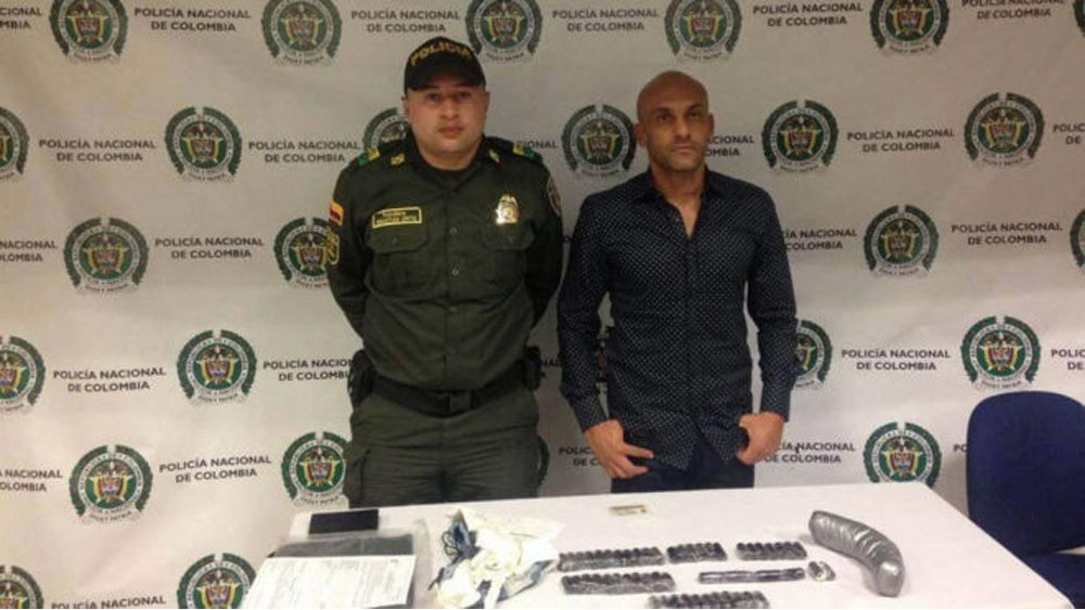 Condenan a exfutbolista colombiano por tráfico de drogas