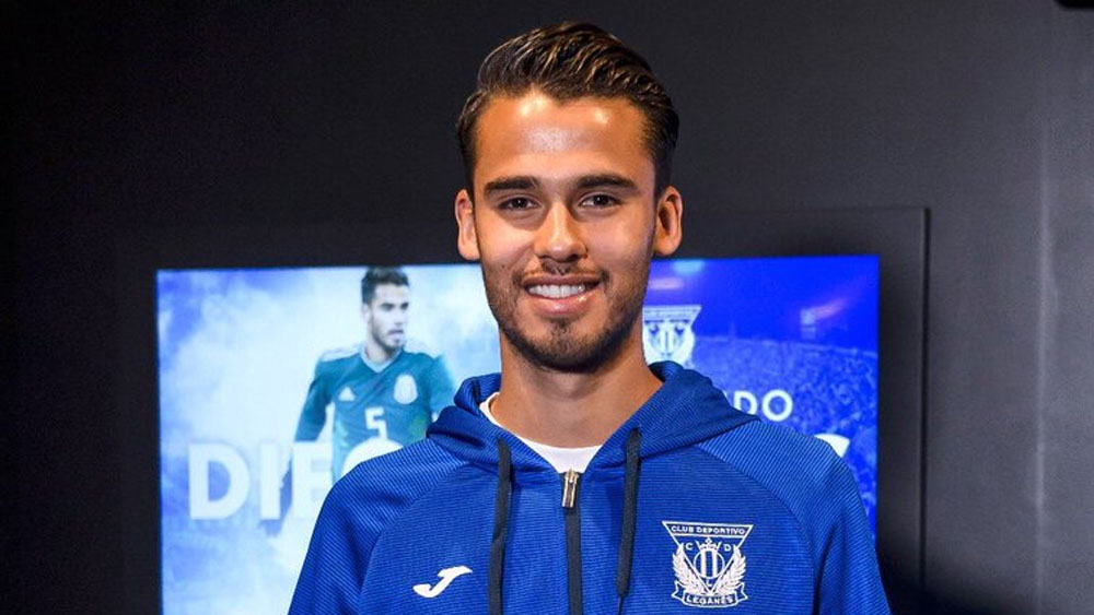 Leganés presenta oficialmente a Diego Reyes