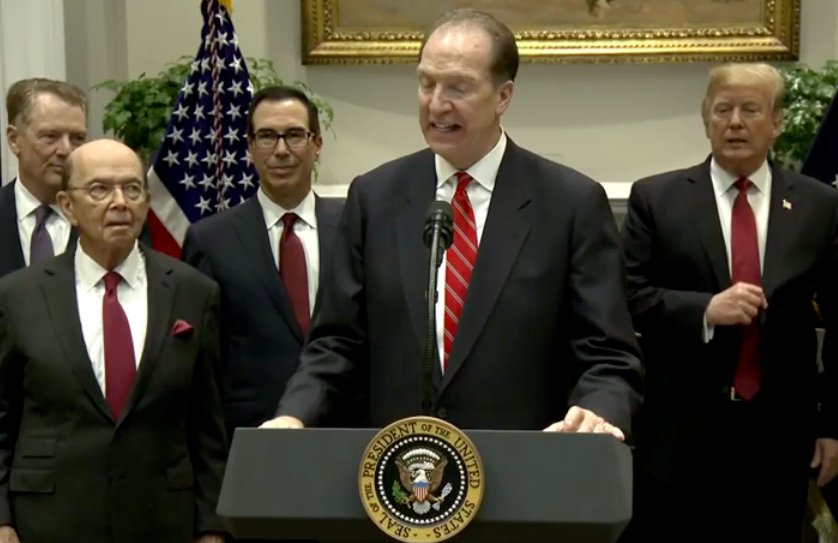 Trump propone a David Malpass para dirigir el Banco Mundial - donald-trump-david-malpasss-banco-mundial