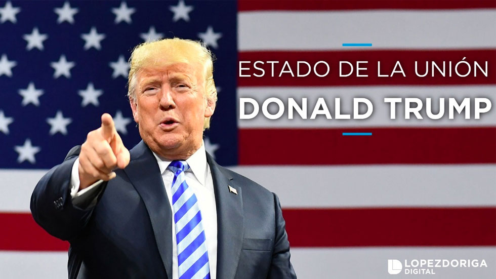 Pide Donald Trump a Congreso aprobar el USMCA - donald-trump-estado-de-la-union