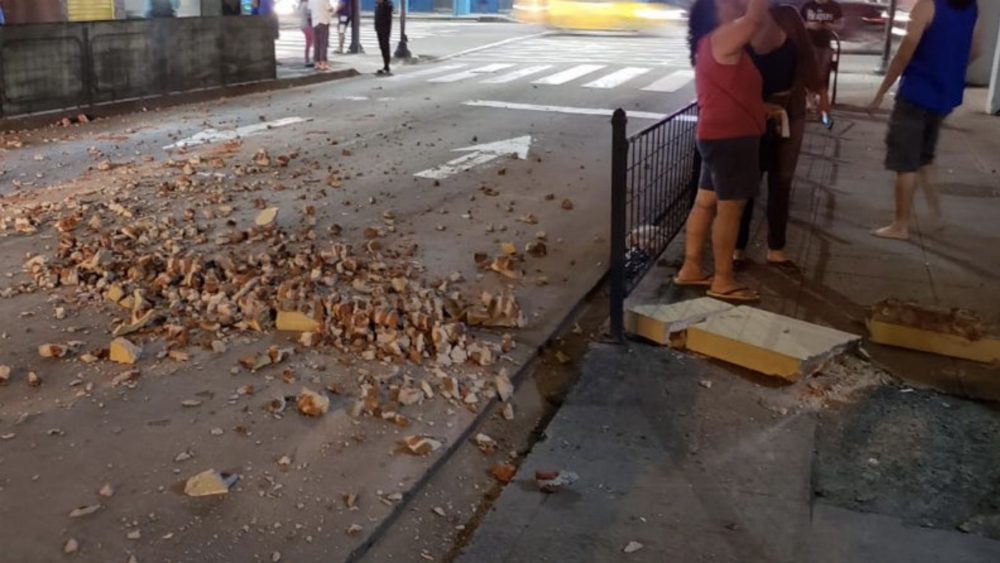 Sube a nueve la cifra de heridos por sismo de 7.5 de magnitud en Ecuador