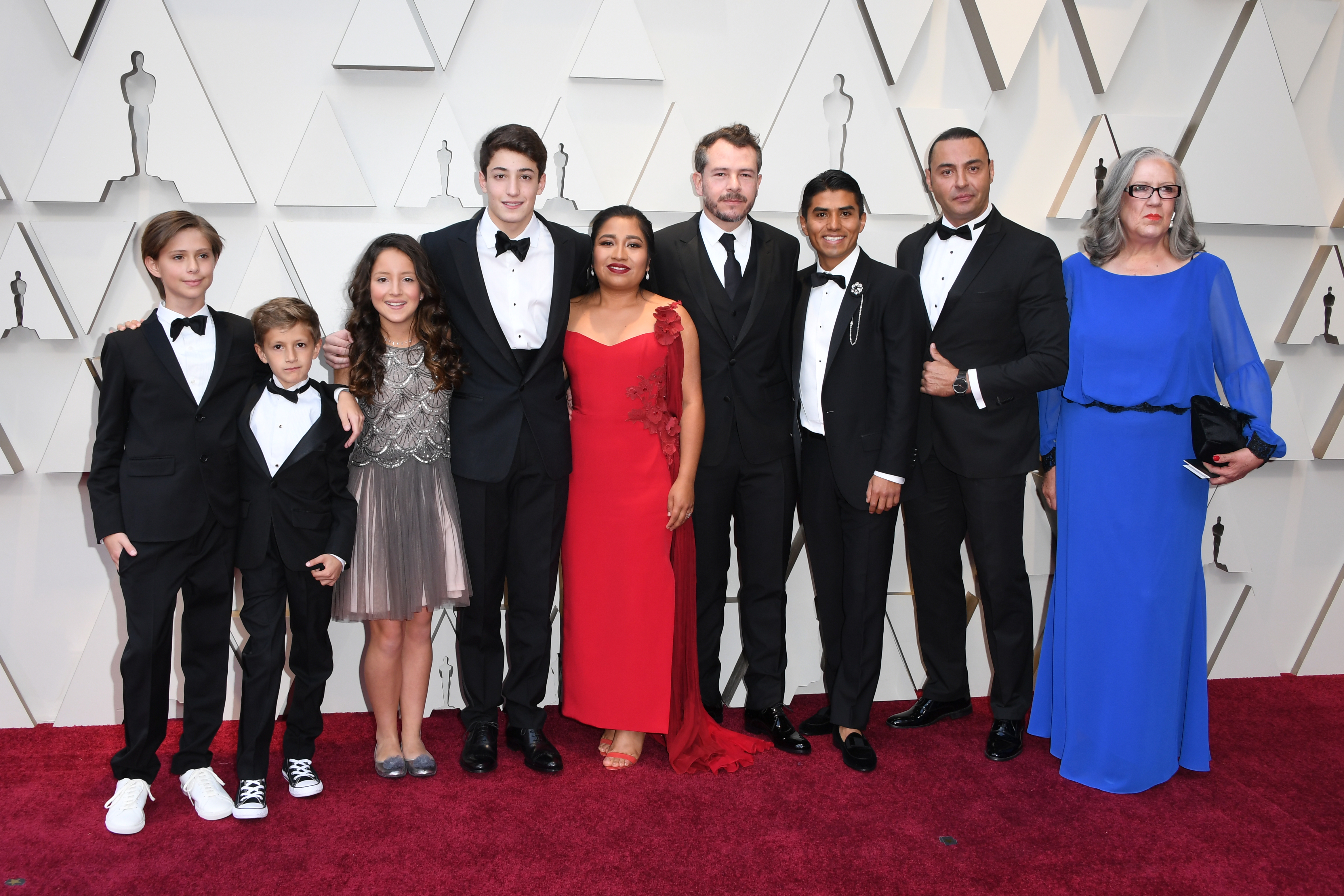 La llegada del elenco de 'Roma' a la entrega del Óscar - elenco-roma