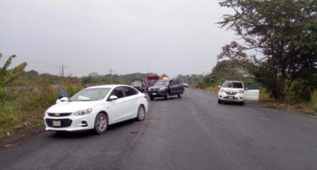 #Video Matan a policía durante emboscada en Tierra Blanca, Veracruz