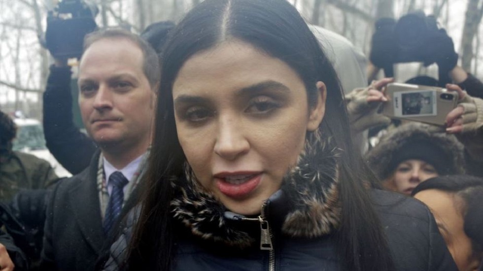 Hoy no voy a llorar: Emma Coronel sobre veredicto del Chapo - emma-coronel-al-salir-de-la-corte-de-nueva-york