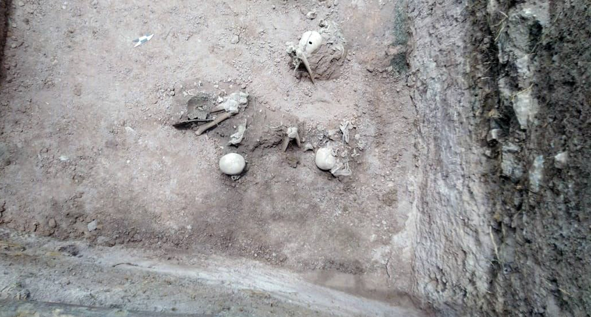 Encuentran entierro prehispánico en Cusco