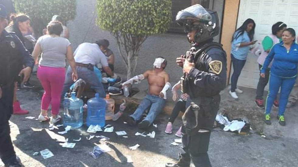 Explosión en carnicería de la GAM deja al menos 8 heridos - explosion-carniceria-gam-3