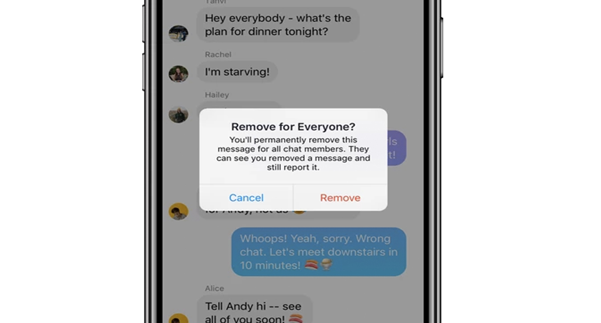 Messenger activa función 'Eliminar para todos' - facebook-messenger